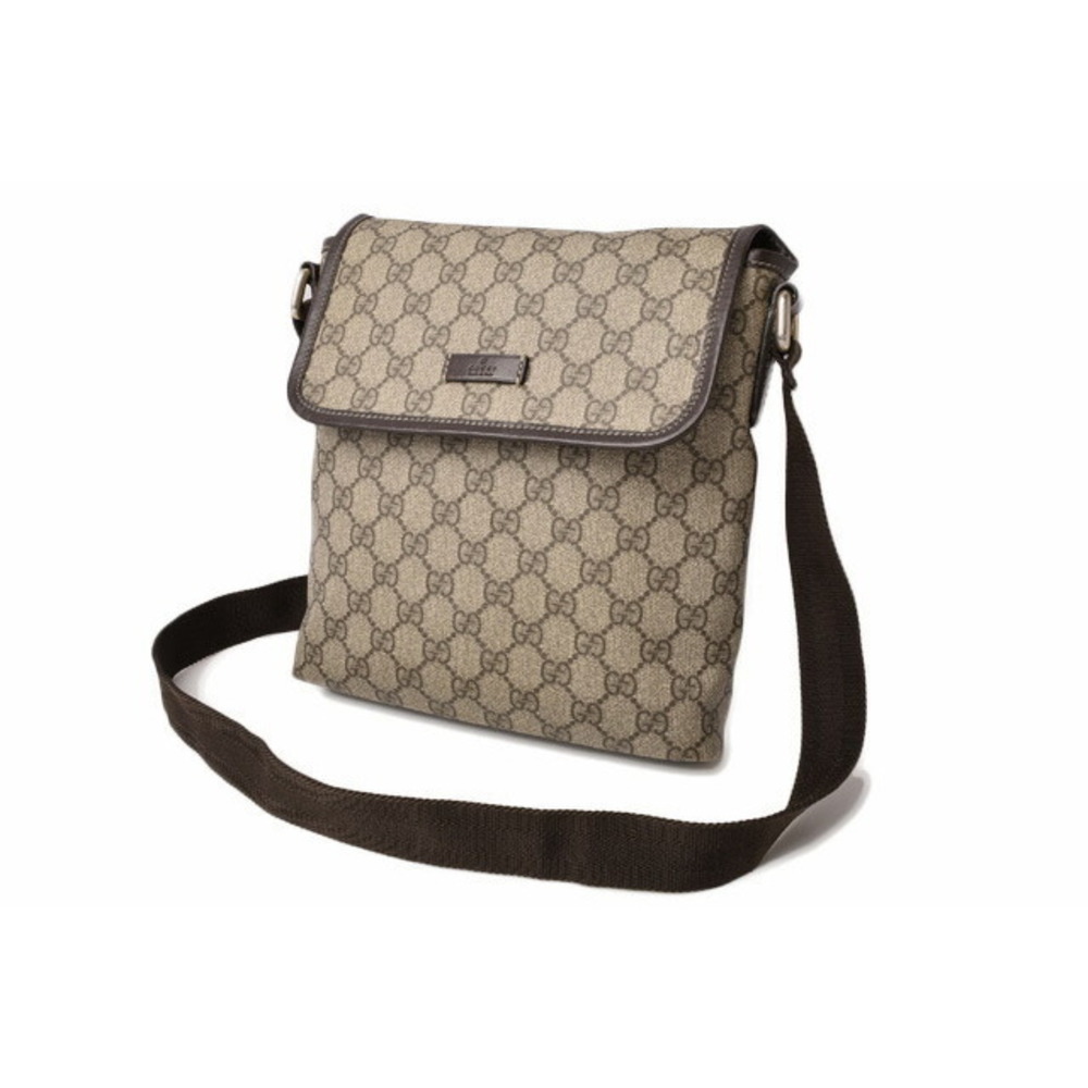 Gucci Shoulder Bag GG Plus Brown Beige - Picture 2 of 9